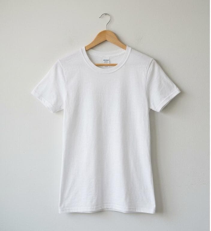 Remera Blanca Básica Mujer