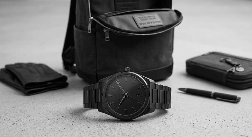 Reloj Negro Deportivo